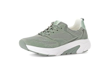 Gabor Damen Low-Top Sneaker, Frauen Halbschuhe,schnürschuhe,schnürer,straßenschuhe,Strassenschuhe,Sportschuhe,Jade,38.5 im Sale